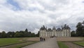 View of chateau de Cheverny Royalty Free Stock Photo