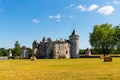 View of Chateau de la Brede Royalty Free Stock Photo