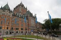 View of the Chateau Frontenac Quebec, Canada Royalty Free Stock Photo