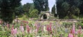 A View of the Chatsworth House Garden, England