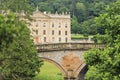 A View of Chatsworth House, Great Britain Royalty Free Stock Photo