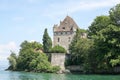 The castle of Yvoire in France Royalty Free Stock Photo
