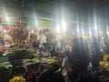 a view of cheng ho night market. pasuruan, indonesia - 1 march 2024