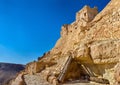 View of Chenini, a fortified Berber village in South Tunisia Royalty Free Stock Photo