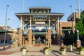 View of the Chickasaw Bricktown Ballpark, Mickey Mantle Plaza.