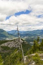 View from Chief Lookout Platform Squamish, British Columbia