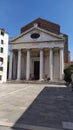 View of Chiesa di San Nicola da Tolentino church in Venice, Italy