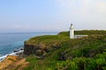 View of Chilaibi Lighthouse, near Chisingtan Scenic Area, located at Hualien, Royalty Free Stock Photo