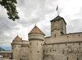 View of Chillon Castle. Switzerland Royalty Free Stock Photo