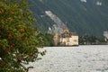 View of Chillon Castle. Switzerland Royalty Free Stock Photo