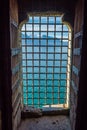 View from Chillon castle windows Royalty Free Stock Photo