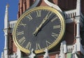 View of the chiming clock