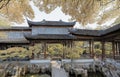 view of chinese classical courtyard