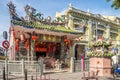 View at the Chinese Taoist Temple Yap Kongsi at Armenian place in George town , Penang,Malaysia Royalty Free Stock Photo