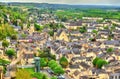 View of Chinon from the castle - France Royalty Free Stock Photo