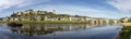 View of Chinon in Loire valley in France