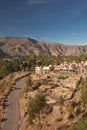 View of Chivay town in Peru Royalty Free Stock Photo
