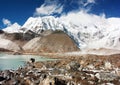 View of cho oyu Royalty Free Stock Photo