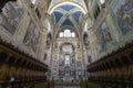 View of the Choir of the Certosa of Pavia, Monastery of Santa Maria delle Grazie, the historical Royalty Free Stock Photo