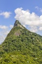 View of Christ the Redeemer, Rio de Janeiro, Brazil Royalty Free Stock Photo