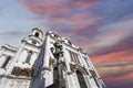 View of the Christ the Savior Cathedral day, Moscow, Russia Royalty Free Stock Photo