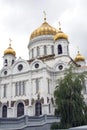 View of Christ the Savior Church in Moscow, Russia Royalty Free Stock Photo