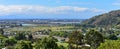 View of Christchurch city from Mount Pleasant in Canterbury