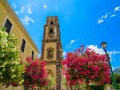 Christian Church in Lipari, Aeolian Islands, Italy Royalty Free Stock Photo