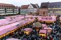 View of the Christkindlesmarkt, Nuremberg