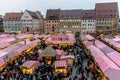 View of the Christkindlesmarkt, Nuremberg