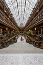 Christmas & Holiday Decorations - Historic Euclid Arcade - Cleveland, Ohio Royalty Free Stock Photo