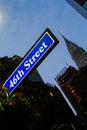 View of Chrysler Building from 46th Street.