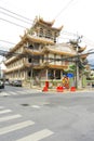 View of Chue Chang temple. It is Buddhist temple in Hat Yai, Songkhla, Thailand