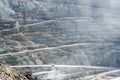 View of Chuquicamata Copper Mine Royalty Free Stock Photo