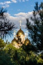 The Church of All Saints in Volgograd city Royalty Free Stock Photo