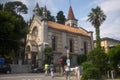 The Anglican Church in Cadenabbia, Lake Como, Italy. Royalty Free Stock Photo