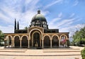 A view of the Church of the Beatitudes