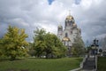 View of the Church on Blood in Honour of All Saints Resplendent in the Russian Land Royalty Free Stock Photo