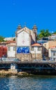 View of Church of the Confraternity of the Souls of the Holy Body of Massarelos in Porto