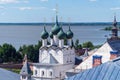 View of the Church of Gregory the Theologian in Rostov, Russia. Royalty Free Stock Photo
