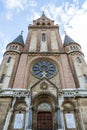 View of the Church of the Holy Family in Zugliget in Budapest. Hungary Royalty Free Stock Photo