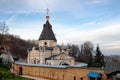 View of the Church of the Life-Giving Spring of the Kiev-Pechersk Lavra. Is a famous historic Eastern Orthodox Christian monastery