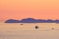 View from Church in Monte da Guia in Spanish city Vigo Royalty Free Stock Photo