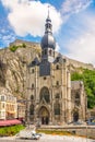 View at the church of Our Lady Assumtion in Dinant - Belgium