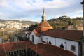 View of a church in portugal Royalty Free Stock Photo