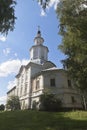 View of the Church of the Presentation of the Lord of the Savior-Transfiguration parish in Veliky Ustyug, Vologda region