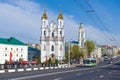 View of the Church of the Resurrection of Christ. Belarus, Vitebsk