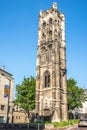 View at the Church of Saint Andre in the streets of Rouen in France