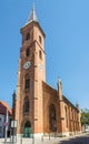 View at the Church of Saint Mathaus in Ingolstadt, Germany Royalty Free Stock Photo