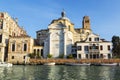 View of the Church of Saints Jeremiah and Lucia in Venice from the Grand Canal.